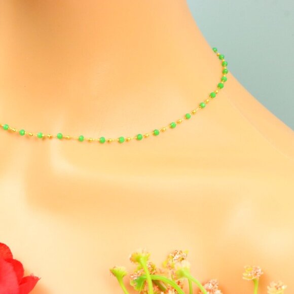 Delicate & Contemporary Necklace Chain, A Lovely Choice for Women, EVCH1492 - Picture 2 of 10